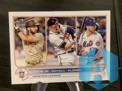 2022 Topps Series 1 Home Run Leaders #146 Tatis Jr./Duvall/Alonso